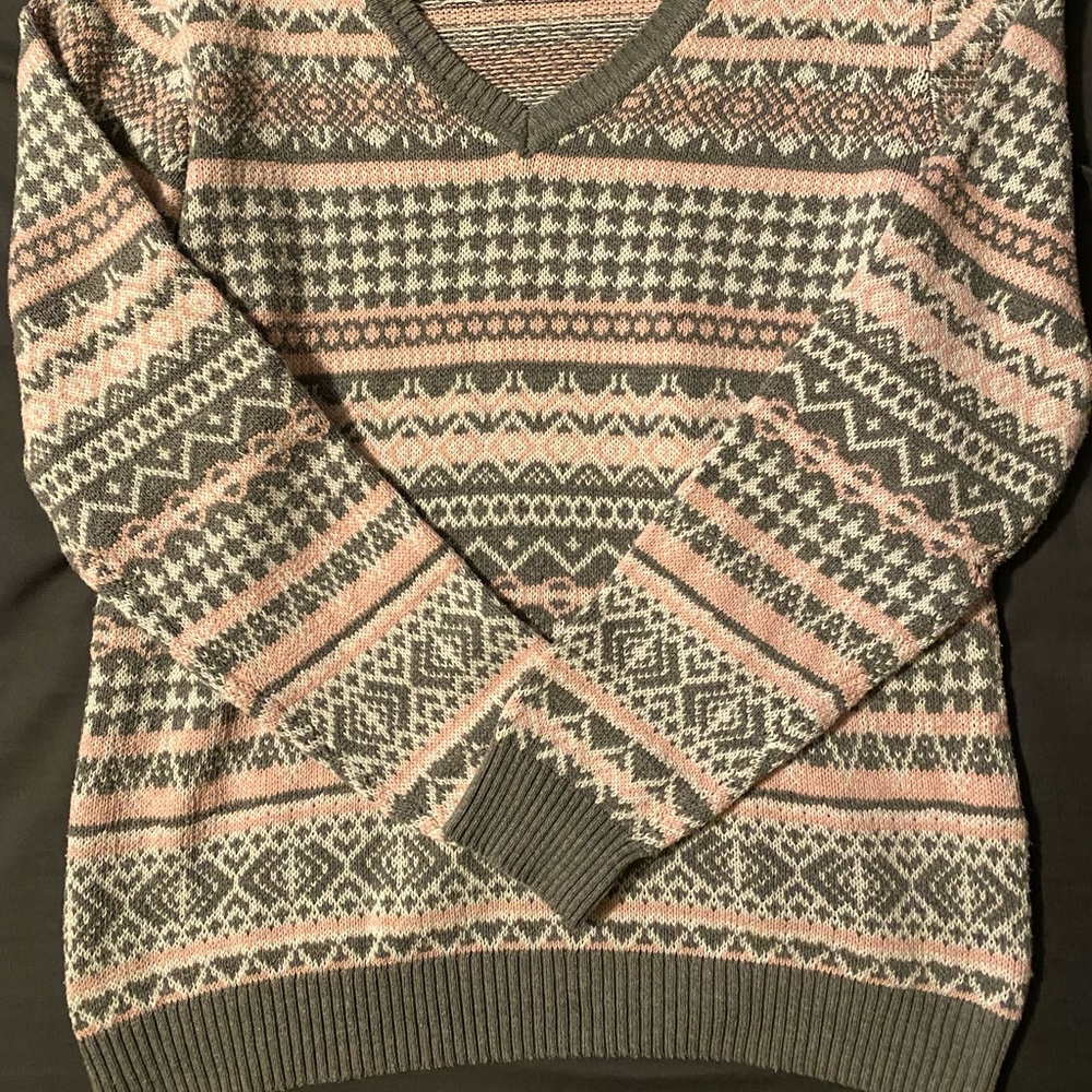 V-neck sweaters